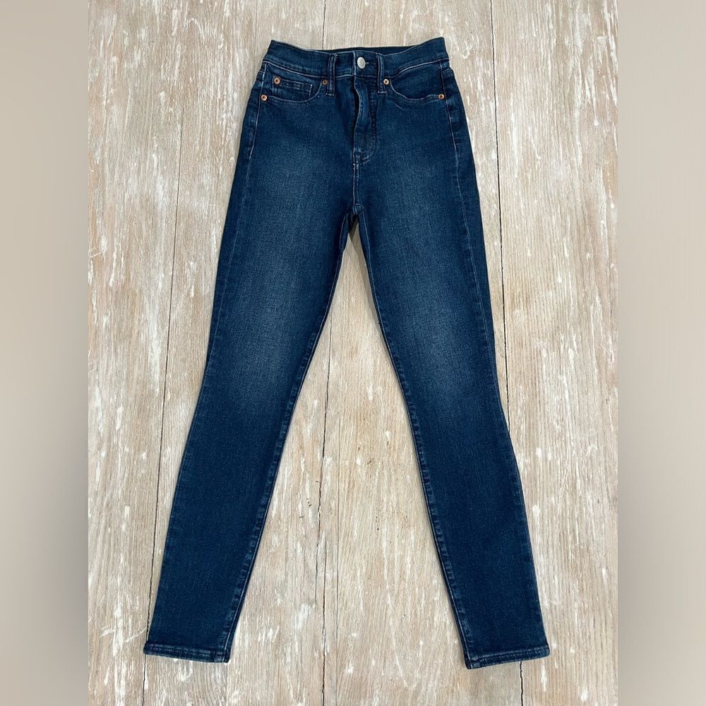 GAP Sky High True Skinny Absolute Blue Jeans 25/0R